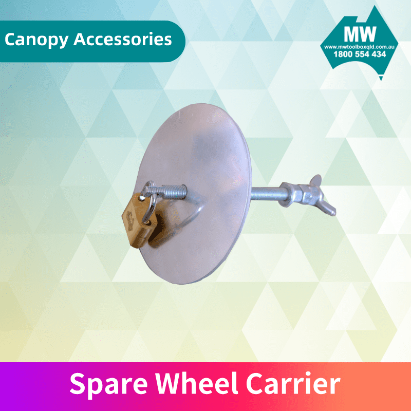 Spare wheel carrier